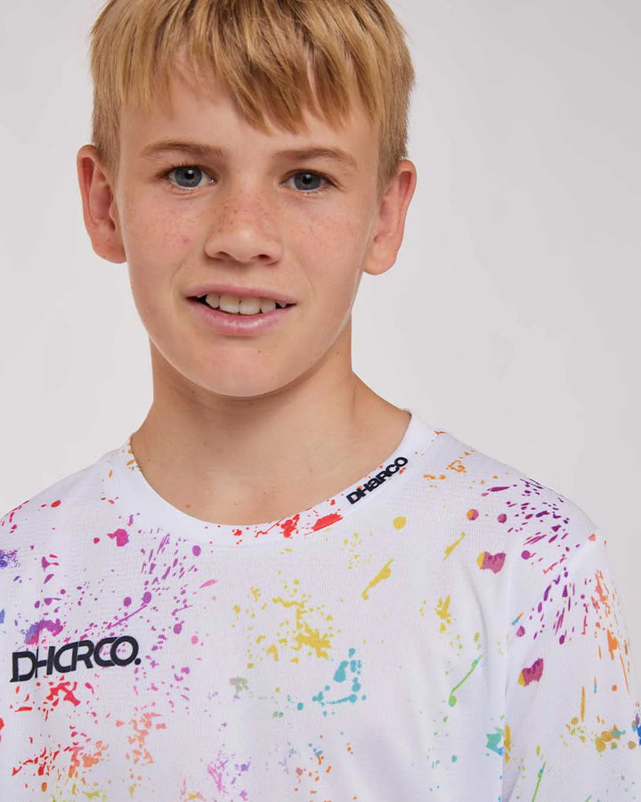 DHaRCO   YOUTH GRAVITY JERSEY  Paint splat